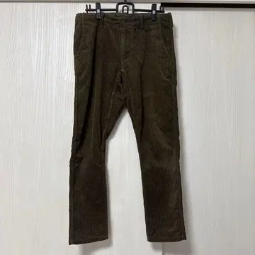 brown by 2tacs 테이퍼드 코듀로이 M