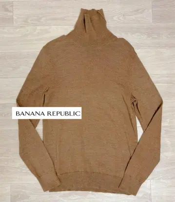 BANANA REPUBLIC 메리노울 100% 터틀넥 니트