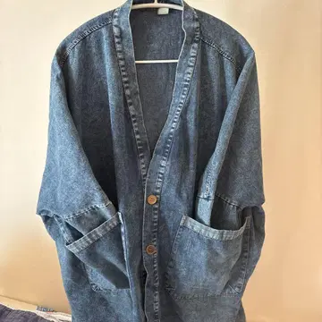 데님 자켓 오버 사이즈 L 사이즈