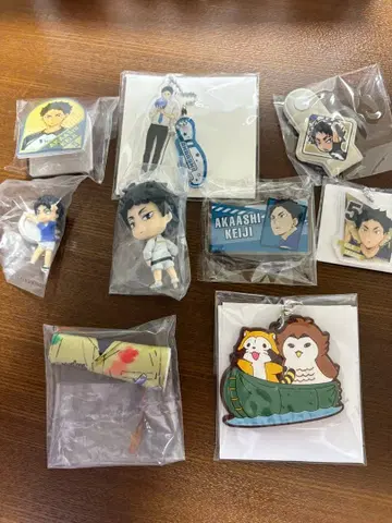 하이큐!! 키링류 아카아시 세트