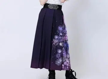 불꽃놀이 패턴 턱 스커트 묶음 판매