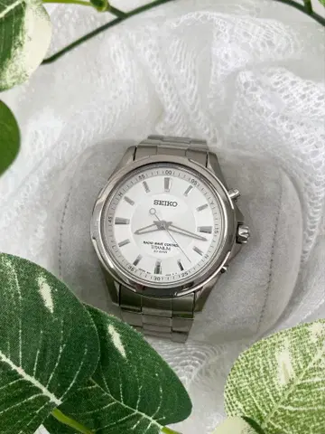 세이코 솔라 손목시계 5B21-0AB0 작동 안 함 상자 없음