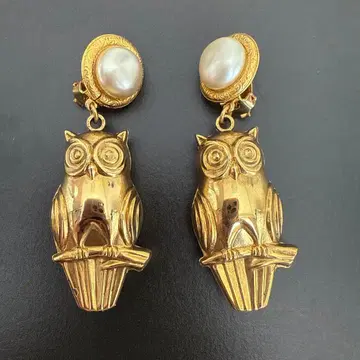 빅 사이즈 빈티지 귀찌 올빼미