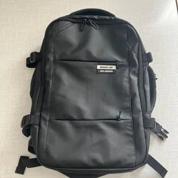 BUCKET LIST 블랙 백팩