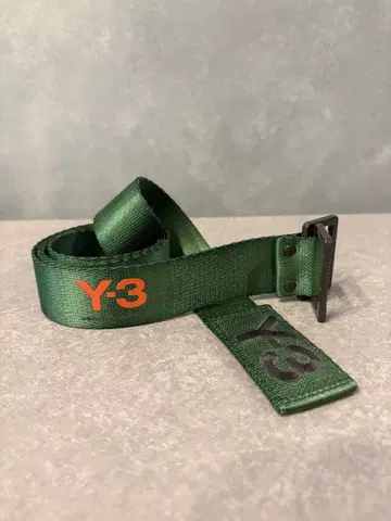 Y-3 그린 벨트