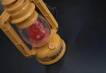 지브리 GBL 하울의 움직이는 성 카르시퍼 라이트 키링