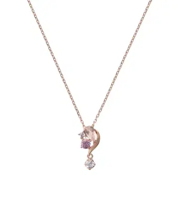 미사용품 SAMANTHA SILVA 드롭 모티브 목걸이