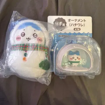 치이카와 에니마이 복권 하치와레 E상 마스코트 F상 오너먼트