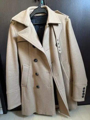 SUGIZO 스기조 SGZ 더블 브레스트 트렌치코트 M 사이즈