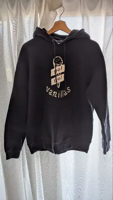 vanillas 아이스크림 모티브 후드티