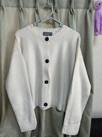 MARGARET HOWELL 아이보리 가디건