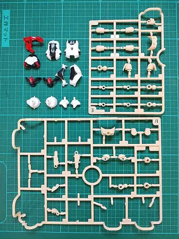 슈라 닌자 스이 미조립 상체 하체