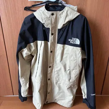 THE NORTH FACE 마운틴 파카 L 사이즈 베이지/블랙