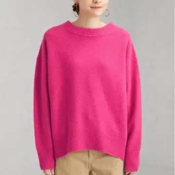 그린 레이블 릴랙싱 세레니티 니트 핑크