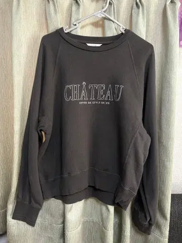 SLOBE IENA 차콜 그레이 맨투맨