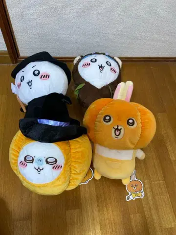 치이카와 (먼작귀) BOO BIG 봉제 인형 호박 BIG 봉제 인형 세트