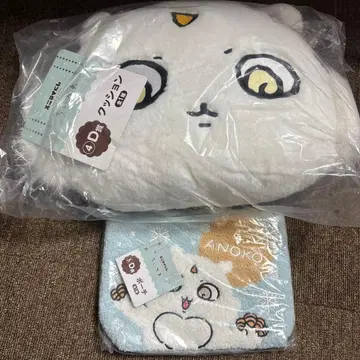 에니마이 복권 치이카와 D상 파우치 쿠션 아노코 세트