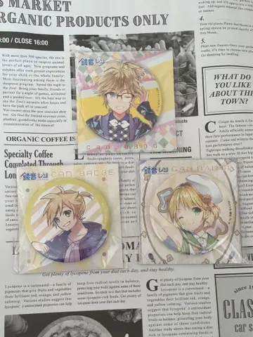 카가미네 렌 캔뱃지