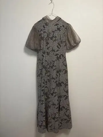 LAGUNAMOON LADY 자카드 레이스 플레어 원피스