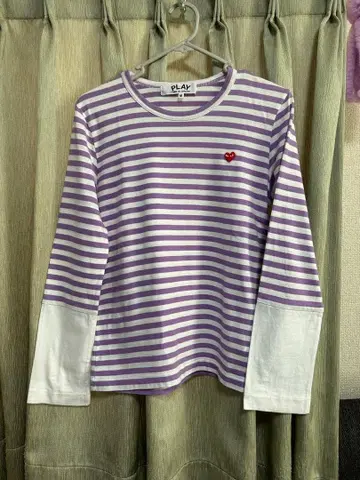 PLAY 꼼 데 가르송 긴팔 티셔츠 M