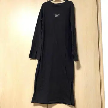 아메리빈티지 긴팔 티셔츠 원피스 블랙