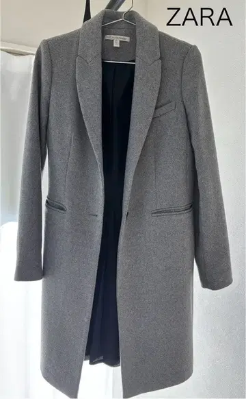 ZARA 그레이 롱 코트 S 사이즈