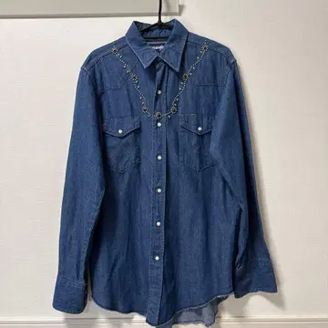 [ HTC x Wrangler ] 웨스턴 데님 셔츠 special