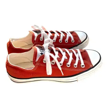 Converse All Star 오렌지 스니커즈 일본제