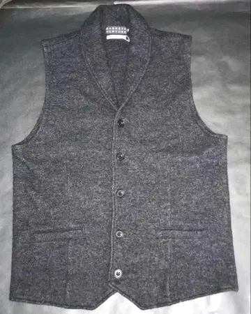 바니스뉴욕 BARNEYS NEWYORK 남성용 울 베스트 50 그레이