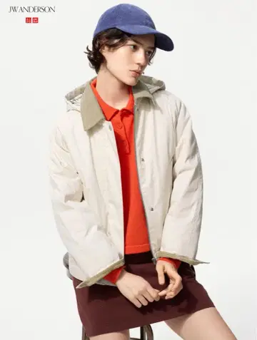 UNIQLO 퍼프 테크 숏 자켓