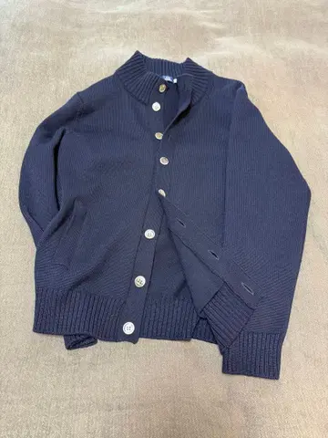 가마쿠라 셔츠 134 남성용 네이비 가디건 LL