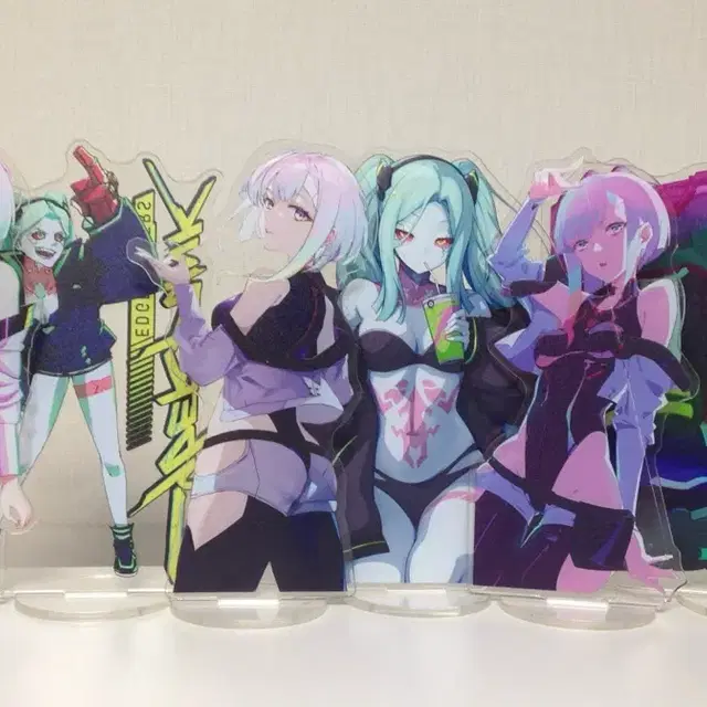 사이버펑크 엣지러너 아크릴 스탠드