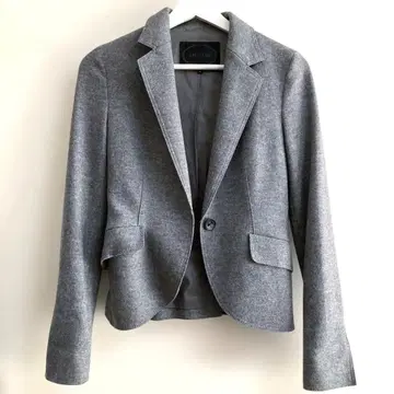 언타이틀 1 수트 자켓 그레이 100%