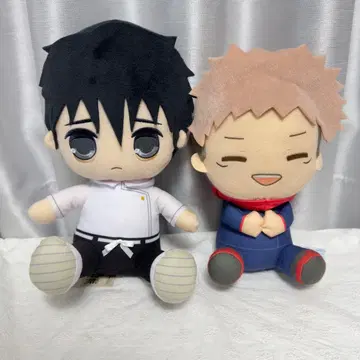 극장판 주술회전 0 큐루마루 BIG 봉제 인형 옷코츠 유타 데카이 포훗토