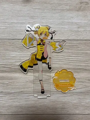 모노가타리 시리즈 x 마네키 고양이 오시노 시노부 아크릴 스탠드