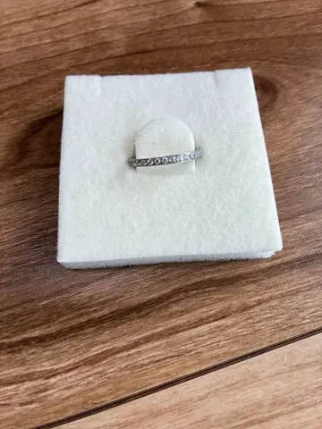 큐빅 반지 11호 각인 있음