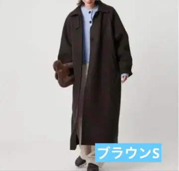 이번 시즌 beauty&youth 스텐카라 코트 롱 기장