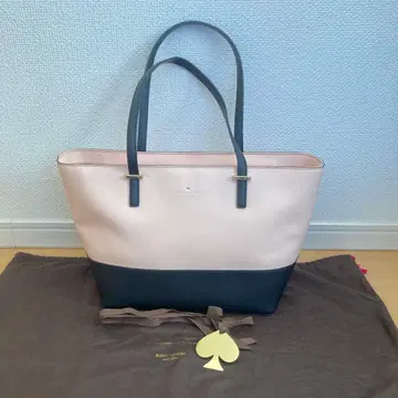 케이트 스페이드 토트백 핑크/블랙