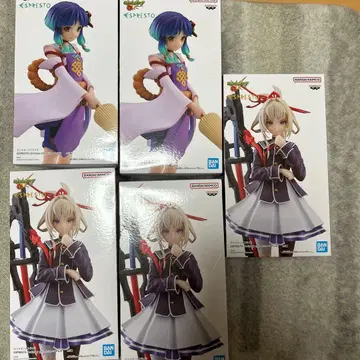 몬스터 스트라이크 마사무네 야쿠모 피규어 5체 세트 ESPRESTO