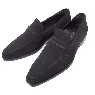 바니스뉴욕 스웨이드 로퍼 41 26.0cm 블랙