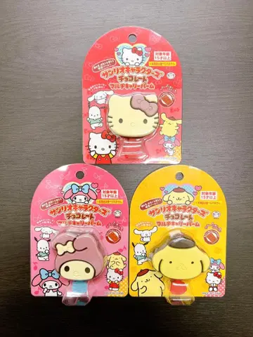 미사용 새상품 산리오 초콜릿 멀티 칼리바움 3종 세트