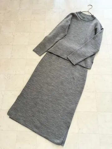 무인양품 니트 셋업