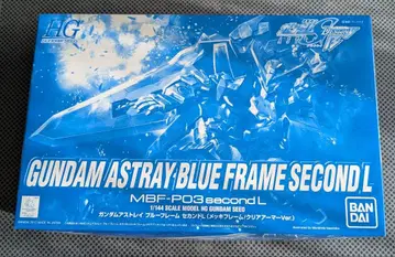 HG 건담 아스트레이 블루 프레임 세컨드L 도금/클리어Ver.