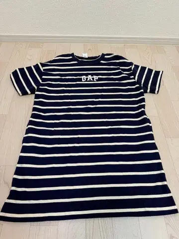 GAP 반팔 원피스 보더 스커트 맨투맨 여성용