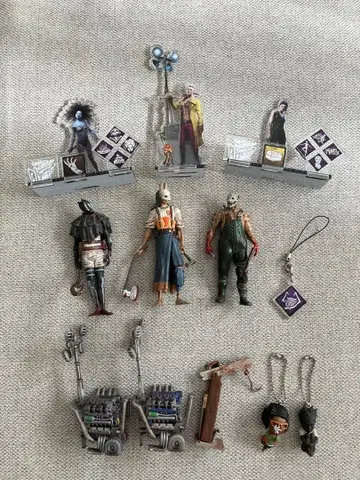 DeadbyDaylight 피규어, 아크릴 스탠드, 키링 세트