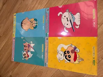 짱구 클리어 파일 4장 세트