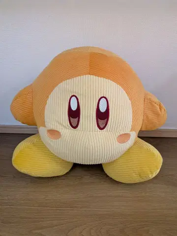 별의 커비 코듀로이 BIG 봉제 인형 와돌디