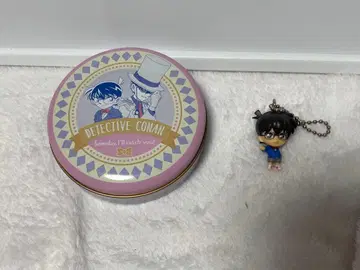 명탐정 코난 캔뱃지 와 키링 세트