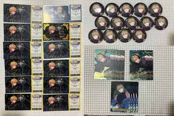 나마나이 츠나칸 플라즈마 클리어 티켓 캔뱃지 메탈 카드