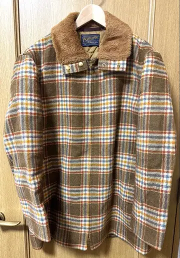 빈티지 USA제 Pendleton 펜들턴 울 체크 자켓